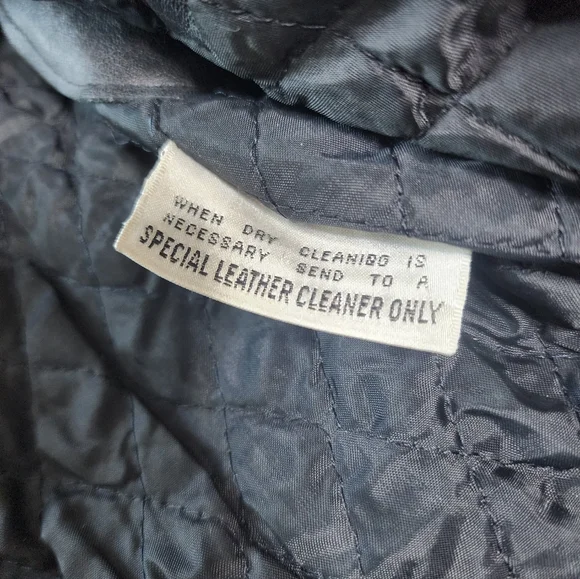 Vintage Verducci Black Leather Fringe Jacket - Picture 8 of 12